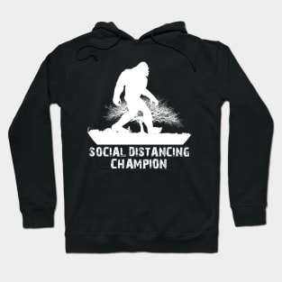 Bigfoot Social Distancing Champion Hoodie
